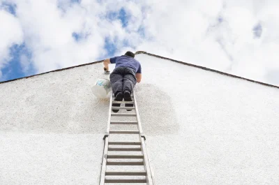 Peinture extérieure au Teil — façades et ravalement